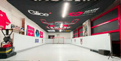  UK’s First Ever Goalie Specific Training Facility! Powered by Glice Synthetic Ice 